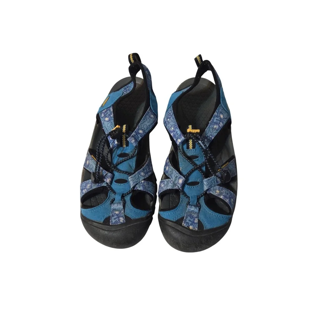 Keen Newport H2 Sandals Men Blue Waterproof Hiking Shoes 10 Men - 11.5 Women's
